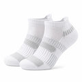 Chaussettes de sport 43-46 en maille blanche et grise respirantes